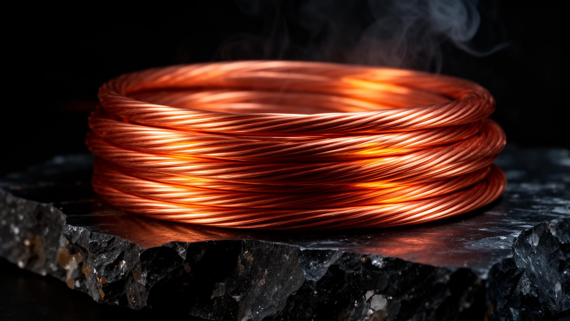Premium copper welding cable